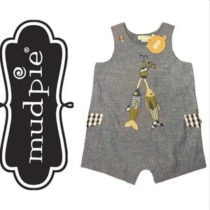 Mudpie Boy’s Fishing Romper Jon Jon